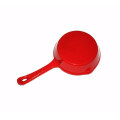 Cast Iron color enamel coating frying pan